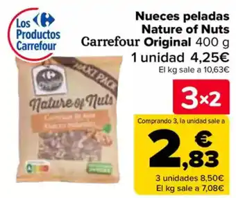 Carrefour Nueces peladas Nature of Nuts Carrefour Original oferta