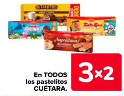 Carrefour CUÉTARA En todos los pastelitos oferta