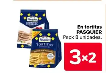 Carrefour PASQUIER En tortitas oferta