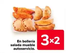 Carrefour En bollería salada mueble autoservicio. oferta