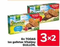 Carrefour GULLÓN En todas las galletas vitalday oferta