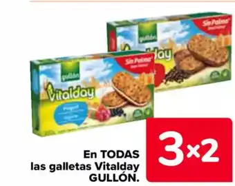 Carrefour GULLÓN En todas las galletas vitalday oferta