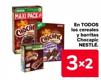 Carrefour NESTLÉ En todos los cereales y barritas chocapic oferta