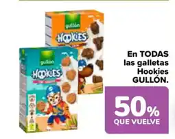 Carrefour GULLÓN En todas las galletas hookies oferta