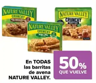 Carrefour NATURE VALLEY En todas las barritas de avena oferta