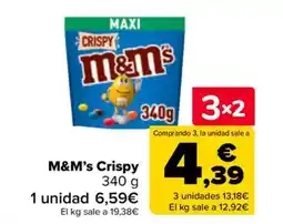 Carrefour M&M's Crispy oferta