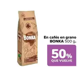 Carrefour BONKA  En cafés en grano oferta