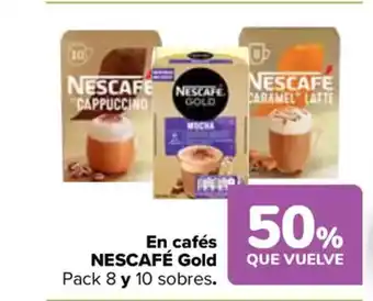 Carrefour NESCAFÉ En cafés Gold oferta