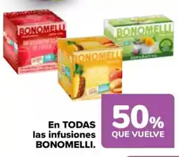 Carrefour BONOMELLI En todas las infusiones oferta