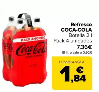 Carrefour COCA-COLA Refresco oferta