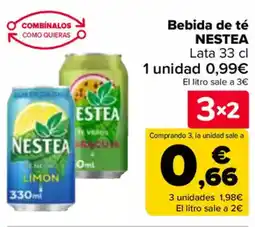 Carrefour NESTEA Bebida de té oferta