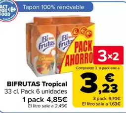 Carrefour BIFRUTAS Tropical oferta