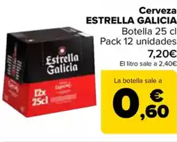 Carrefour ESTRELLA GALICIA Cerveza oferta