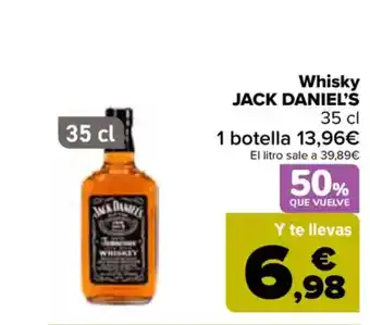 Carrefour JACK DANIEL'S Whisky oferta