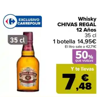 Carrefour CHIVAS REGAL Whisky 12 Años oferta