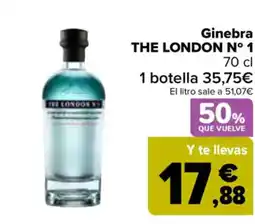 Carrefour THE LONDON Ginebra  N° 1 oferta