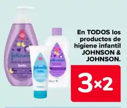 Carrefour JOHNSON & JOHNSON En todos los productos de higiene infantil oferta