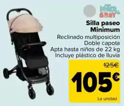 Carrefour Silla paseo Minimum oferta