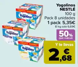 Carrefour NESTLÉ Yogolinos oferta