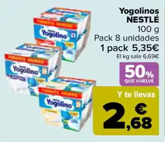 Carrefour NESTLÉ Yogolinos oferta