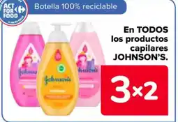 Carrefour JOHNSON'S En todos los productos capilares oferta