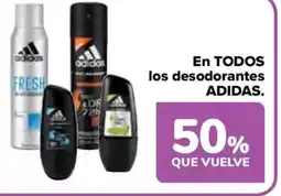 Carrefour ADIDAS En todos los desodorantes oferta