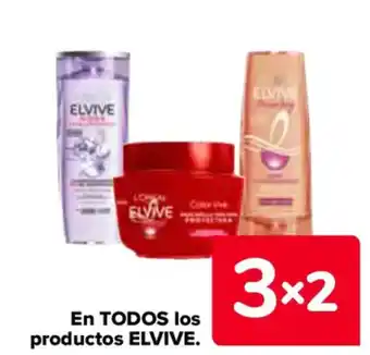 Carrefour ELVIVE En todos los productos oferta