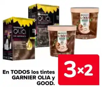 Carrefour GARNIER OLIA y GOOD En todos los tintes oferta