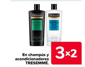 Carrefour TRESEMMÉ En champús y acondicionadores oferta