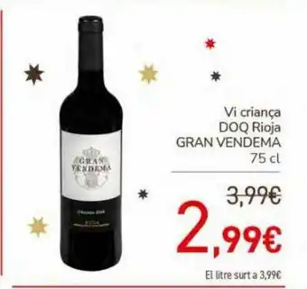 Vi Criança Doq Rioja Gran Vendema