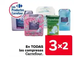 Carrefour En todas las compresas carrefour oferta