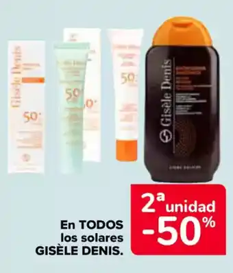 Carrefour GISÈLE DENIS En todos los solares oferta