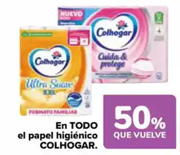 Carrefour COLHOGAR En TODO el papel higiénico oferta