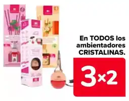 Carrefour CRISTALINAS En todos los ambientadores oferta