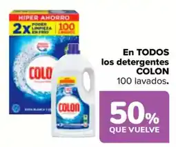 Carrefour COLON En todos los detergentes oferta