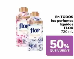 Carrefour FLOR En todos los perfumes líquidos oferta