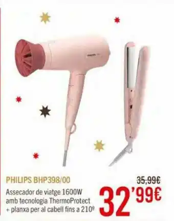 Andorra 2000 Philips Bhp398 00 Assecador De Viatge 1600w oferta