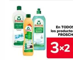 Carrefour FROSCH En todos los productos oferta