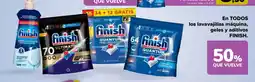 Carrefour FINISH En todos los lavavajillas máquina, geles y aditivos oferta