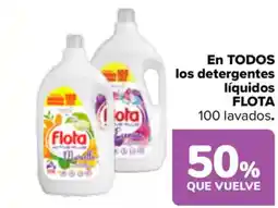 Carrefour FLOTA En todos los detergentes líquidos oferta