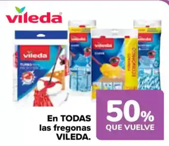 Carrefour VILEDA En todas las fregonas oferta