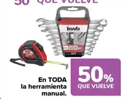 Carrefour En toda la herramienta manual. oferta