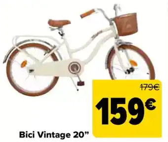 Carrefour Bici Vintage 20" oferta