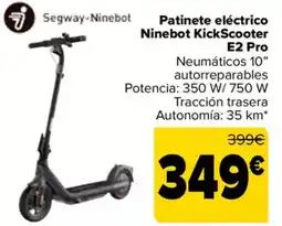 Carrefour Patinete eléctrico Ninebot KickScooter E2 Pro oferta