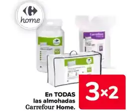 Carrefour En todas las almohadas carrefour home. oferta