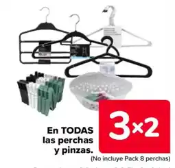 Carrefour En todas las perchas y pinzas. oferta