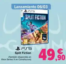 Carrefour PS5 Split Fiction oferta