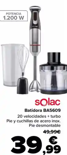 Carrefour SOLAC Batidora BA5609 oferta