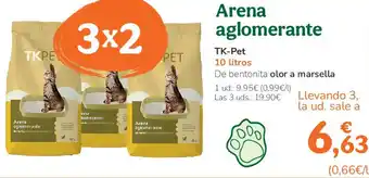 TiendAnimal Arena aglomerante oferta