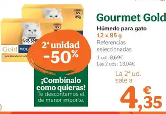 TiendAnimal GOURMET GOLD Húmedo para gato oferta